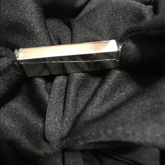 NWT CACHE Black Twist Stretch Dress size Small - Picture 3 of 7